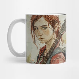 The Last of Us 2 Remastered TLOU2 Ellie Fanart Mug